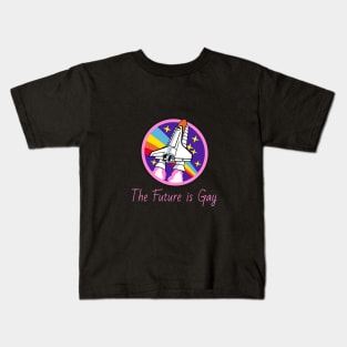 The future is gay Kids T-Shirt